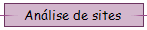An�lise de sites