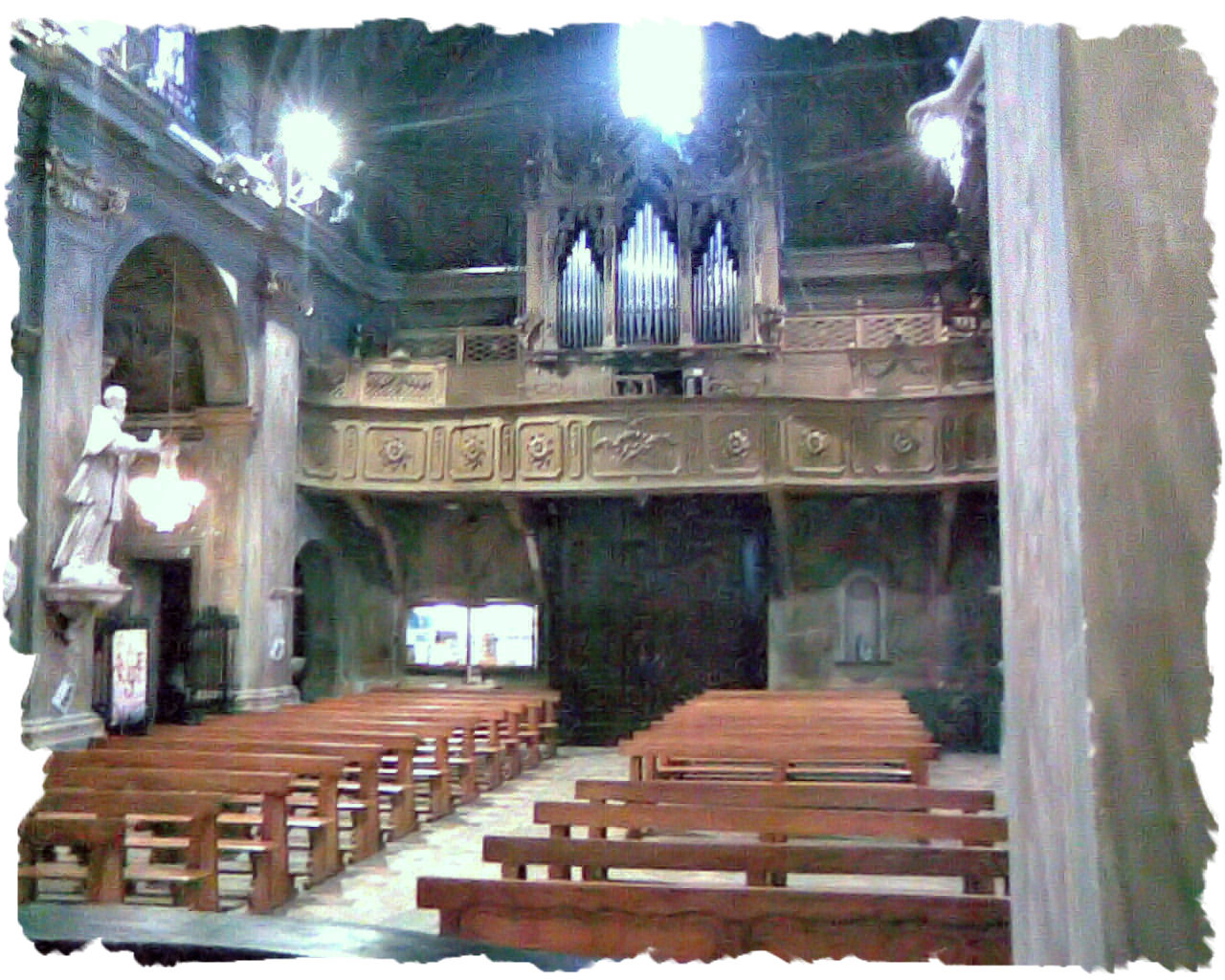 Interno della Chiesa di San Lorenzo - Collegno
