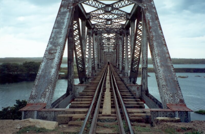 Train bridge - Tr�s Lagoas, Brazil