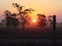 Sunset at Tr�s Lagoas, MS - Brazil