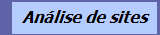 An�lise de sites