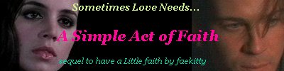 A Simple Act of Faith