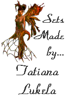 Sets made by Tatiana Lukela