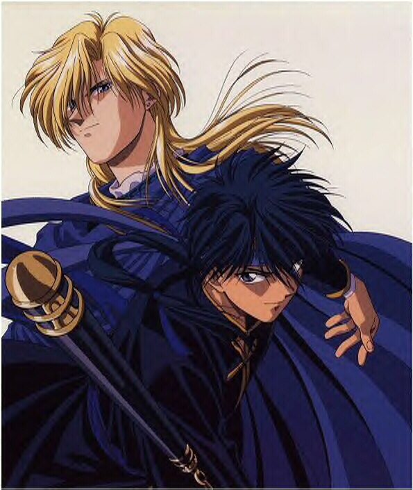 Nakago with the evil Tamahome