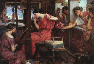 Penelope and the Suitors