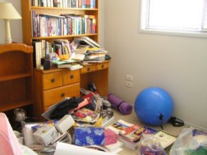 my junky spare room
