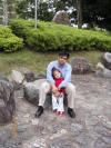 Ahla with her Baba