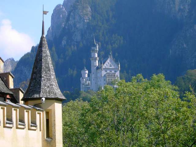 View of Neuschwanstein