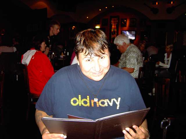 Me inside the Hard Rock Cafe, Munich