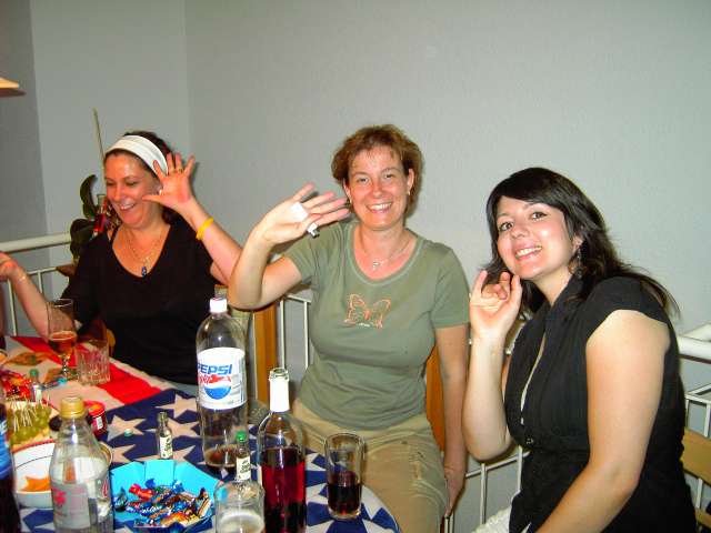 Andrea, Lilli, and Huma