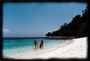 White Sandy Beach In Coral Island