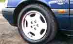 Falcon XR8 Sprint alloy wheels