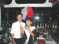 the hotel bar