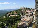 over the village