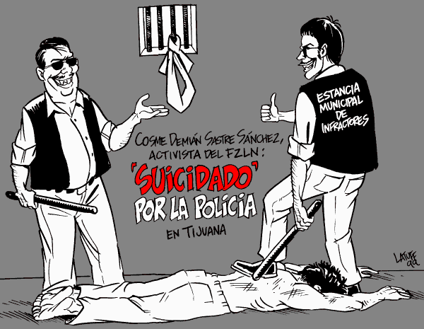 ���Justicia para Cosme!!! ���A l t o a la represi�n!!!