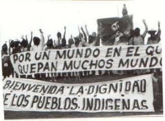 Cuando los zapatistas visitaron Guadalajara. (Foto La Comuna L.)