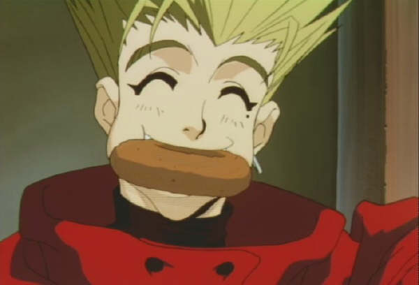 Vash likes donuts