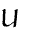 U