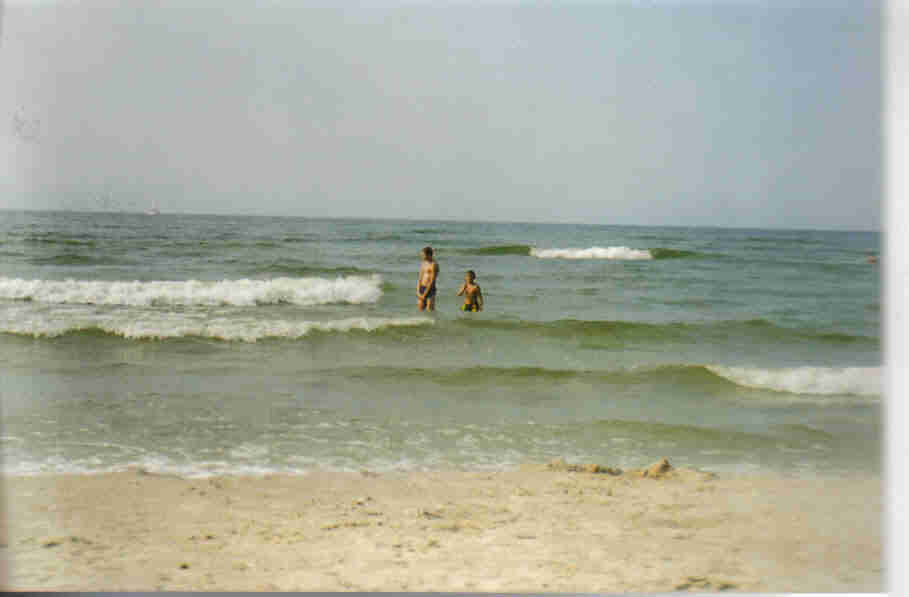 am Strand