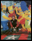 The Simpsons' star on the Hollywood Walk of Fame