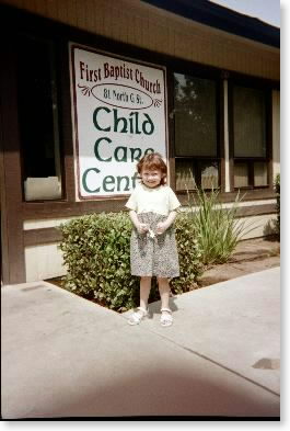 Kristen @ Baptist Preschool--2002
