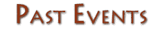 Past Events