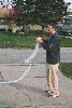 Seth shows us how to properly throw the roll.