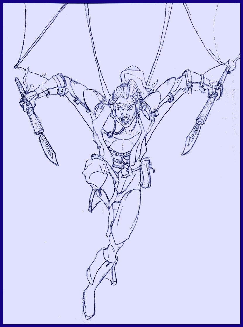 Never give an evil elf wings of flying!