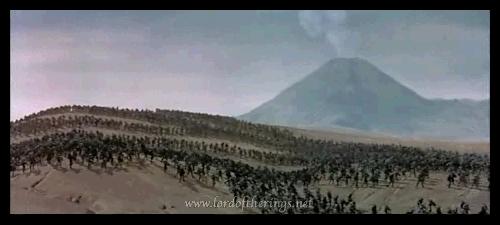 The vast army of Sauron!