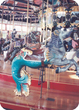 Coolidge Park Carousel figures