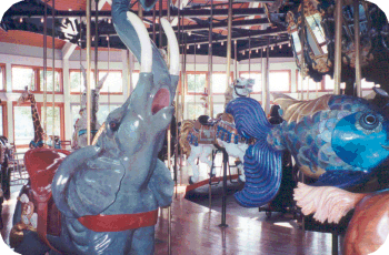Coolidge Park carousel figures