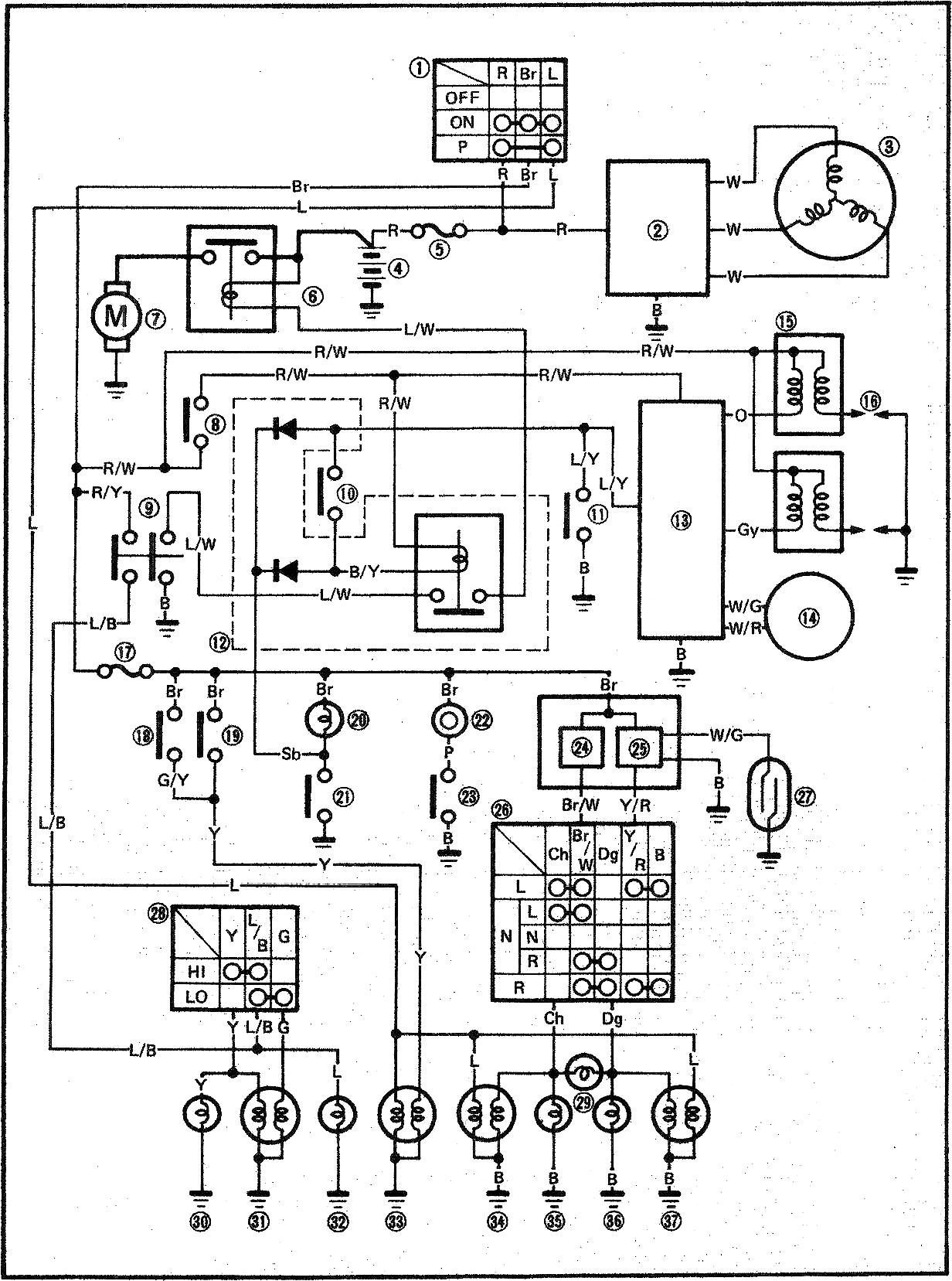 wiring diagram for yamaha 250 4 wheeler wiring get free wiring diagram for yamaha 250 4 wheeler wiring get free