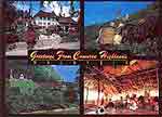 4 Views - Ye Olde Smokehouse, Tea Plantation, English-style cottage & Aborigine settlement