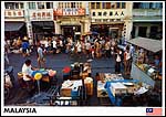 Morning wet market on the west coast, Mal