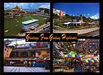 4 Views - Boating Lake, Outdoor Stage/Amphitheatre @ Lakeside, 
    Pirate Train boat ride & Children's amusement park