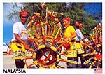 Brightly Colored Giant Drums (Rebana Ubi) - Kelantan
