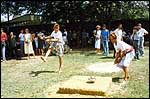 'Gasing' - Top spining, popular pastimes game
