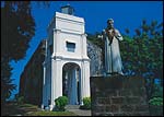 Statue of St. Francis Xavier atop St. Paul's Hill in Melaka
