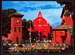 The clock tower, Christ Church & the Stadthuys - historical landmarks
