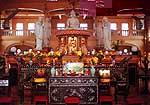 Main prayer hall of the Penang Budhist Association