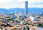 Day view of Georgetown, Penang