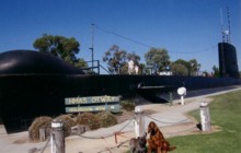 CLICK to go to a larger pic of "HMAS Otway" in Holbrook NSW