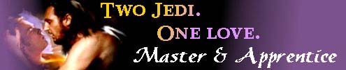 Qui-gon and Obi-wan slash