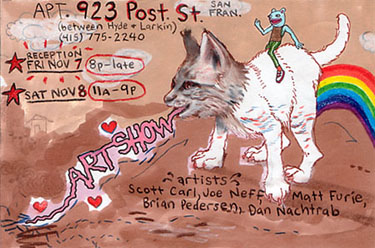 flyer by Matt Furie