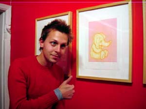 Brian and his prints