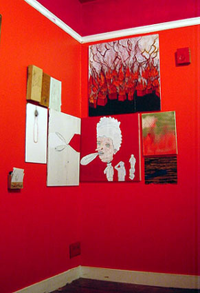 part of Dan's installation