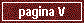  pagina V 