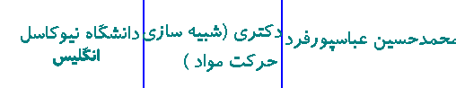 Mohamad hosein Abbaspor Fard ( PHD )