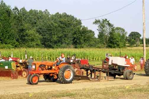 Jack's Old Farm Stationary Engines and John Deere Go Cart