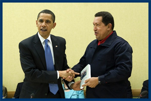 Si alguna vez lo corren como presidente de Venezuela, Hugo Chvez tiene asegurado un empleo como promotor de autores olvidados. Toca el regreso de Las Venas Abiertas de Amrica Latina, reflejo de un chavismo encerrado para siempre en el mbar ideolgico [Abril, 2009]